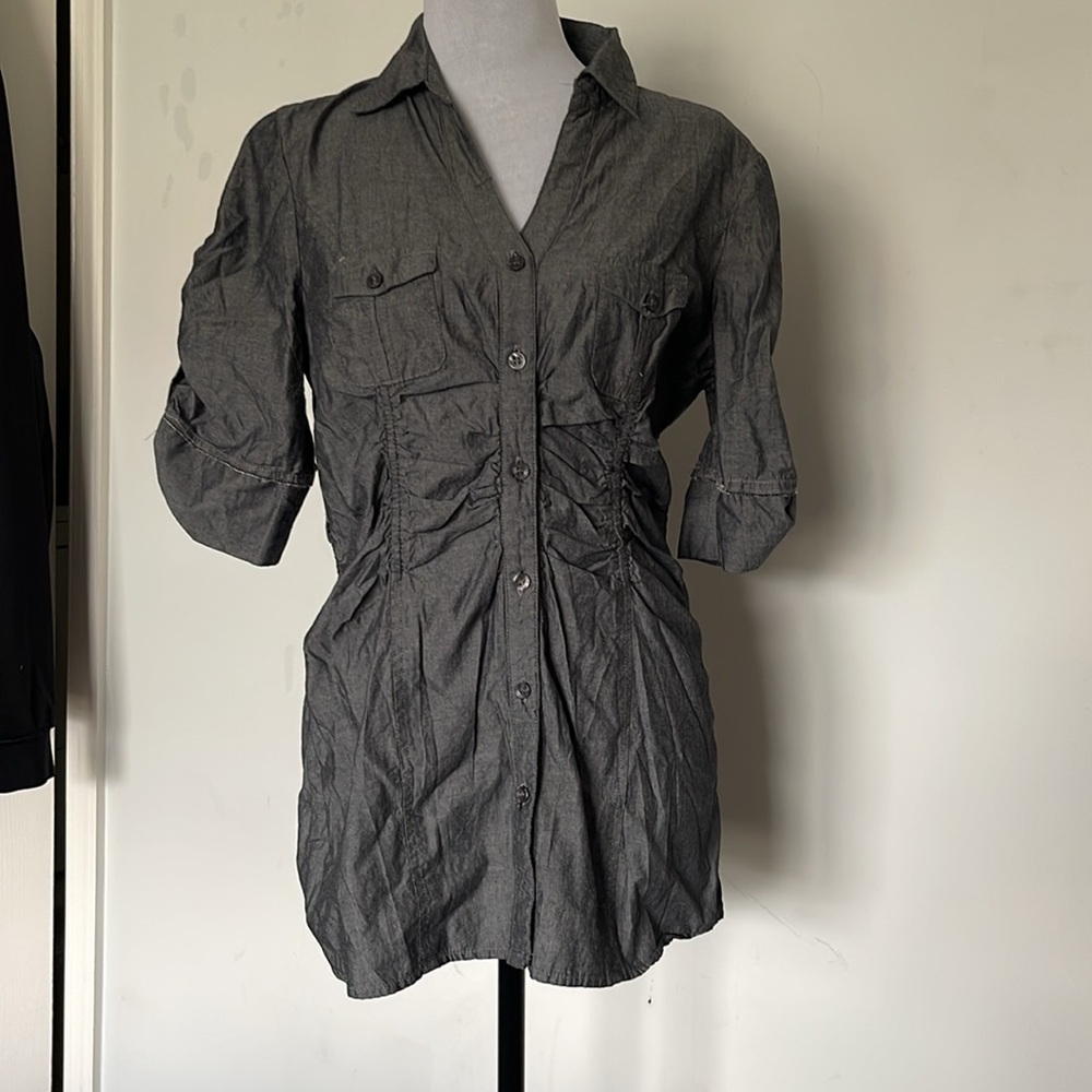 Antilia Femme Gray blouse